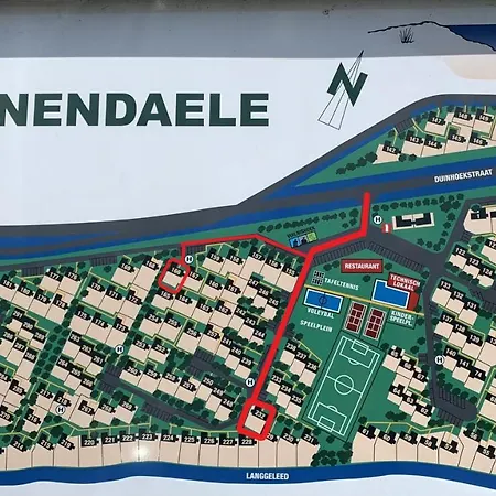Сasa de vacaciones Duinendaele 166 Met Sauna En Bij Plopsaland *